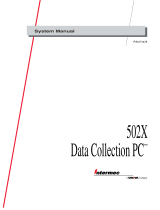 Intermec 5020 Data Collection PC System Manual