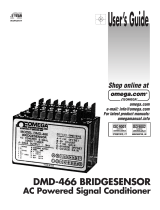 Omega Engineering DMD-466 Bridge Sensor User manual