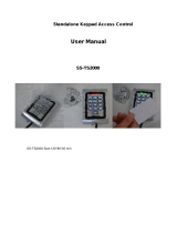SIB Standalone Keypad Access Control User manual