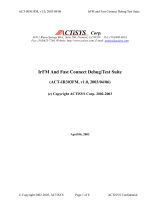 ACTiSYS IR303FM Supplementary Manual