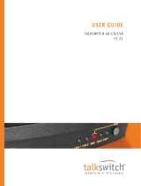 Talkswitch TALKSWITCH 48-CVA User manual