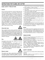 Cebora 896 Plasma Prof 50 User manual