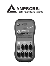 Amprobe DM-4 Power Quality Recorder User manual