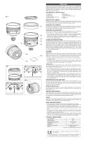 Sigma 8mm f3.5 EX DG Circular Fisheye Owner's manual