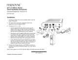 Paradyne 6211-I1 Quick Installation Instructions