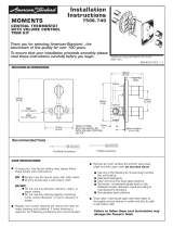 American Standard T506.740.002 Installation guide