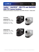 VADDIO WallVIEW D80 PTZ 999-2684-001W - PAL Installation and User Manual