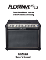 Crate Amplifiers FlexWave 65/112 User manual