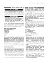 State Solar Water Heaters User manual