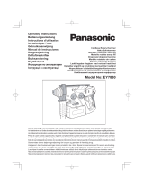 Panasonic EY7880 Owner's manual