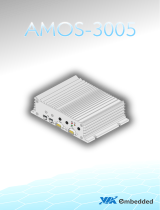 VIA Technologies AMOS-3005 User manual