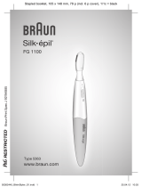 Braun SILK EPIL FG1100 STYLER BIKINI Owner's manual