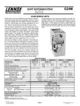 Lennox G24M SERIES Unit Information