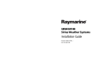 Raymarine SR50 Installation guide
