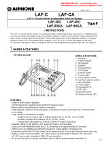 Aiphone LAF-20C Instructions Manual