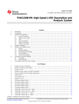 Texas Instruments TSW1250EVM: High-Speed LVDS Deserializer and Analysis System (Rev. F) User guide