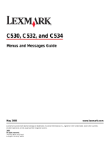 Lexmark C532 Owner's manual