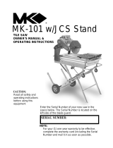 MK MK-101 Owner's Manual & Operating Instructions