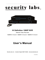 Security Labs SLD310 User manual