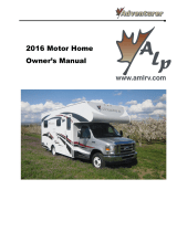 Winnebago 2016 Adventurer Owner's manual