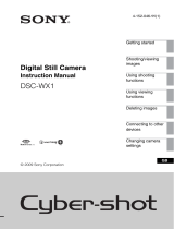 Sony DSC-WX1 User manual