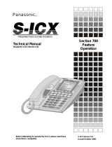 Panasonic SICX Operating instructions