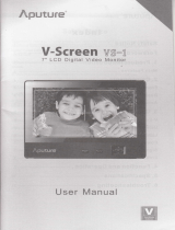 Aputure V-SCREEN VS-1 User manual