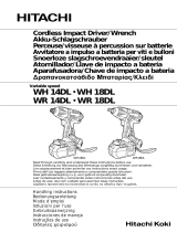 Hitachi WR 14DL Owner's manual