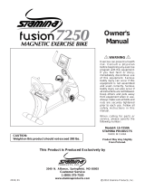 Stamina Fusion 7250 Owner's manual