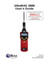 Rae UltraRAE 3000 User manual
