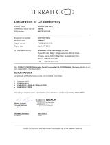 Terratec NOXON DAB Stick claration of CE conformity Owner's manual