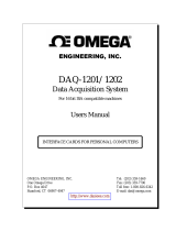 Omega DAQ-1200 Owner's manual