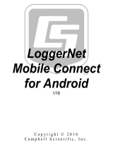 Campbell Scientific LoggerNet Mobile Connect Owner's manual