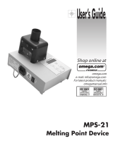 Omega MPS-21 Owner's manual