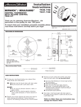 American Standard T430.740.002 Installation guide