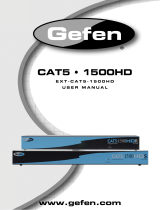 Gefen EXT-CAT5-1500HDR User manual