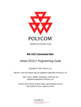Polycom Waterskis RS-232 User manual