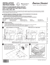 American Standard 3695001.020 Installation guide