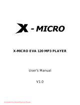 X-Micro EVA 120 User manual