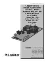 Lochinvar Power-fin 502 Communication Instruction Manual