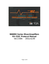 TOA M-9000M2 CE User manual