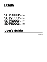 Epson SureColor SC-P9000V User manual