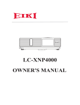 Eiki LC-XNP4000 User manual