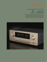 Accuphase E-460 User manual