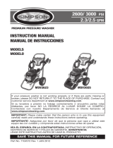 Simpson MSH3125 User manual
