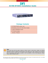 DFI EC700-BT User manual