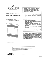 Kozyheat Windom Owner's manual