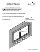 kozy heat Air Seal Door Owner's manual