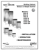Alto-Shaam 300-S Installation, Operation And Maintanance Manual