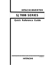 Hitachi SJ700B SERIES Quick Reference Manual